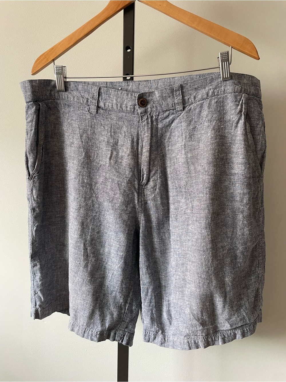 Patagonia Hemp Organic Cotton Heathered Mens Shorts Size 38